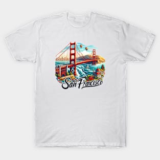 Golden Gate Bridge T-Shirt